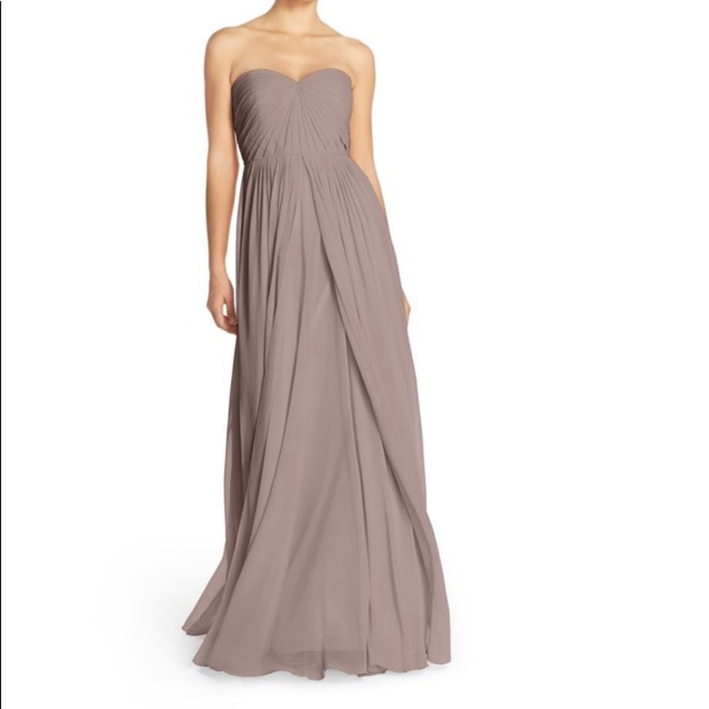 Jenny Yoo Wisteria Mira Convertible Chiffon Formal Dress New With Tags Size 16